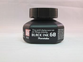 I131_350 Kuretake Black Ink